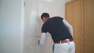 Dulux Trade Diamond Satinwood  AJ Painting  Doors and Trim [upl. by Wind683]