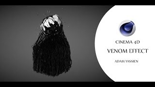 C4D VENOM EFFECT Full tutorial  Cinema 4D tutorials [upl. by Boycie]