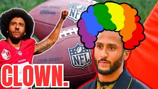 CLOWN Colin Kaepernick Claims Hes BOYCOTTED NFL for 8 Years While Trying to Get BACK in NFL [upl. by Eatnahs416]