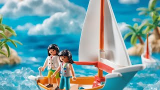 Playmobil Lara erzählt von ihrem aufregenden Hotelabenteuer [upl. by Anglim]