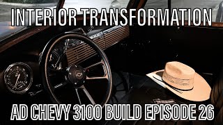 NEW INTERIOR IN THE 51 51 Chevy 3100 Build Episode 26 [upl. by Yevrah4]