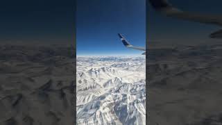 Breathtaking Experience of LEH Flight Over the Himalayas  DELHI to LEH Flight [upl. by Ardnyk311]