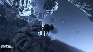 Asteroids Mesh Shaders Demo [upl. by Esiahc990]