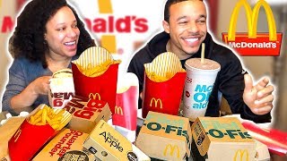 MUKBANG McDONALDS WITH MY SISTER NE  EATING SHOW  EAT WITH US CHALLENGE  LETS CHIT CHAT  ASMR [upl. by Pressman]