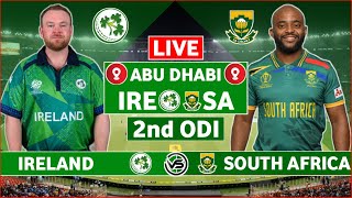 Ireland vs South Africa 2nd ODI Live Scores  IRE vs SA 2nd ODI Live Scores amp Commentary [upl. by Dennie]