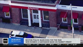 Police searching for suspect in Santander bank robbery [upl. by Tynan]