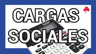 👪 CARGAS SOCIALES 💲 [upl. by Aitra257]