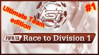 FIFA 13  Ultimate Team  Race To Division One  A New Adventure 1 [upl. by Gregoor]