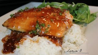 Teriyaki Salmon Recipe  Best Teriyaki Salmon  Episode 162 [upl. by Emelita]