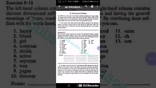 Derivational suffixes [upl. by Anawyt]