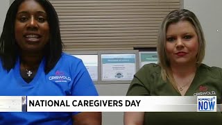 Caregivers shown appreciation on National Caregivers Day [upl. by Hornstein]