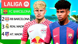 RED BULL BARCELONA Cap2 Modo Carrera FC 2024 [upl. by Niobe]