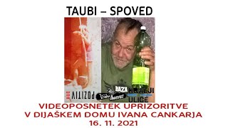 Taubi – Spoved – avtobiografska interaktivna monodrama [upl. by Aneehsal132]