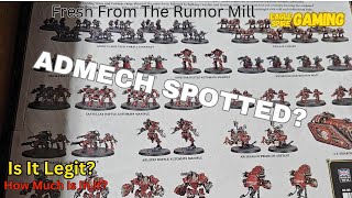 Legions Imperialis Rumors Possible Mechanicum Battlegroup Leaked [upl. by Con]