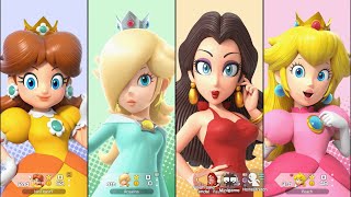 Super Mario Party Jamboree  Daisy vs Peach vs Rosalina vs Pauline  Rainbow Galleria [upl. by Leone]