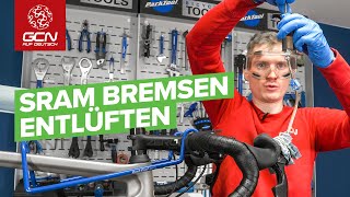 Wie man hydraulische SRAM Bremsen entlüftet [upl. by Camellia]