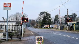 Ammanford Level Crossing Carmarthenshire [upl. by Nivrek]