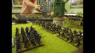 Battle 98 Battle of Dybbol 1864 2nd Schleswig War Black Powder 28mm [upl. by Morgan]