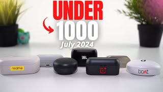 Top 5 Best Wireless Earbuds Under 1000 in 2024 l Best TWS Earbuds Under 1000 Rs ⚡⚡ [upl. by Yarb180]