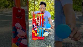 Printed Crickets Set 🏏 For Indoor And Outdoor Play And Open Box Cricket🥎 [upl. by Manheim]