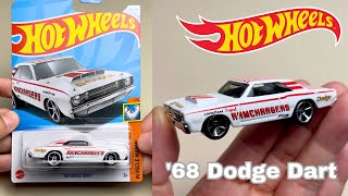 2024 142 68 Dodge Dart  Hot Wheels Mainline [upl. by Kavita603]