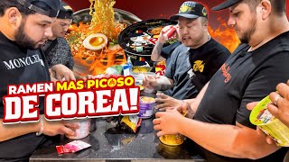 MIS AMIGOS PRUEBAN EL RAMEN MÁS PICÓSO DE COREA 🤪se la comieron toda 😨 Chinofeng Culichi [upl. by Roehm]