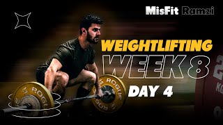 Weightlifting Day 39 Week 8 [upl. by Noakes]