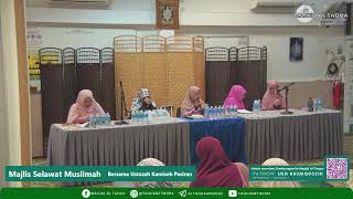 LIVE Majlis Selawat Muslimah bersama Ustazah Kamiseh Parisan [upl. by Calva]