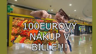 100€ NÁKUP V BILLE  IRL 4 [upl. by Sunny985]