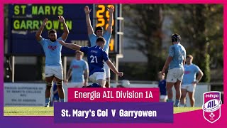 EnergiaAIL Highlights Men’s Round 4 St Mary’s College v Garryowen [upl. by Nnilsia228]