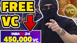 NEW Free VC Locker Codes 2K24  How to get Free VC in NBA 2K24 450000 VC GLITCH [upl. by Ayiram]