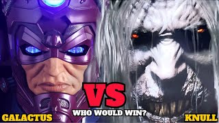 Knull Vs Galactus Who Would Win  Knull Galactus  Whats On Hollywood [upl. by Idelia]