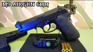 Review M9 6mm WinGun Rossi  👍 [upl. by Jezabella]