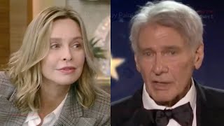 Calista Flockhart Explains Harrison Fords Emotional Moments [upl. by Marwin51]