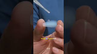 Aerogel meterial 🤯 science sciencefacts shorts [upl. by Vachill]