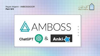 AMBOSS ChatGPT amp Anki [upl. by Lemra345]