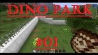 Minecraft Dino Park ep1 partie 2 mod fossilsarcheologie [upl. by Aekal]