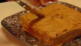 Bettys Penuche Icing for her Applesauce Spice Cake [upl. by Halika]