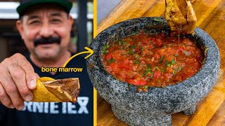 Fire Roasted Bone Marrow Salsa Recipe Salsa de Tuétano [upl. by Atirehgram667]