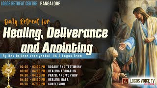 Daily Retreat for Healing Deliverance and Anointing  03November 2023  Logos Retreat Centre [upl. by Eceertal]