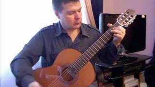 C Romero Fantasia p5 from Suite Andaluza Spanish guitar V Sharii Шарий [upl. by Lainey]