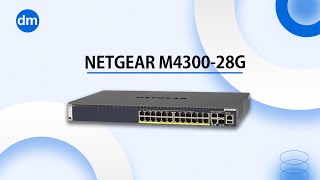 Netgear GSM4328S 26Port Managed Switch  HighSpeed Enterprise Solution  DirectMacro [upl. by Liagibba]