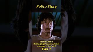 Jackie Chans thrilling fight scene against enemies in the mall film movie shorts [upl. by Allene]