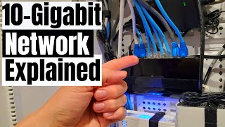 10GB HOME NETWORK  10GB NETWORK EXPLAINED RESIDENTIAL NETWORK PANEL [upl. by Ttegdirb463]