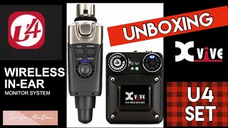 XVIVE U4 SET Wireless InEar Monitor System Unboxing [upl. by Zehe]