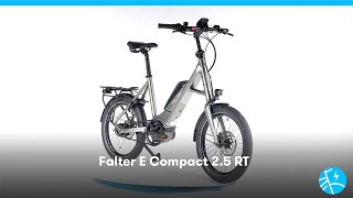 Falter E Compact 25 RT Kompaktrad mit agilem Handling  EBike im Test [upl. by Zilada422]