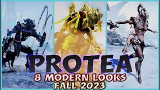 Protea FashionFrame Warframe Fall 2023 ArtFashion [upl. by Yffat]