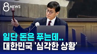 quot경제 살리자quot 일단 돈은 푸는데…대한민국이 닥친 현실  SBS 8뉴스 [upl. by Kynan]