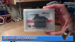 HiTec HS7955TG Servo Unboxing [upl. by Gan]