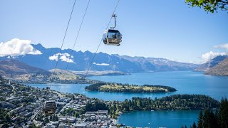 Doppelmayr 10MGD quotSkyline Queenstownquot Queenstown Neuseeland 2023 [upl. by Ellainad]